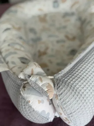 Reductor cuna bebé estampado animales