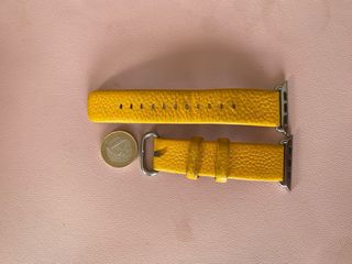 Cinturino iWatch 44mm Pelle Giallo