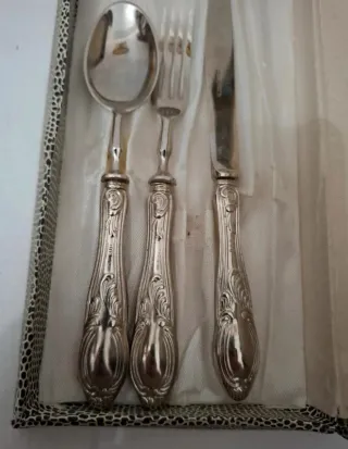Set posate argento 800 vintage