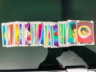 COLECCION COMPLETA DE CARTAS DRAGON BALL