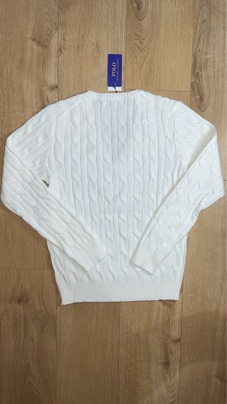 Jersey Polo Ralph Lauren Blanco Talla M
