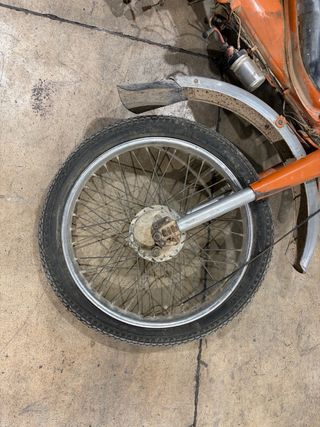 Despiece Mobylette Campera Naranja