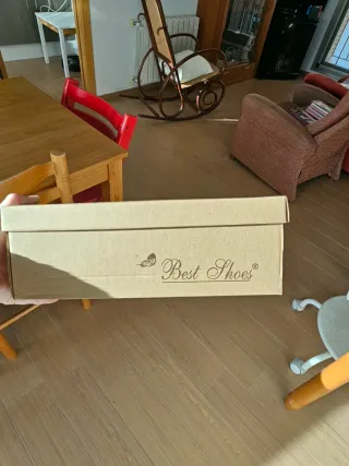 Zapatos planos marrones