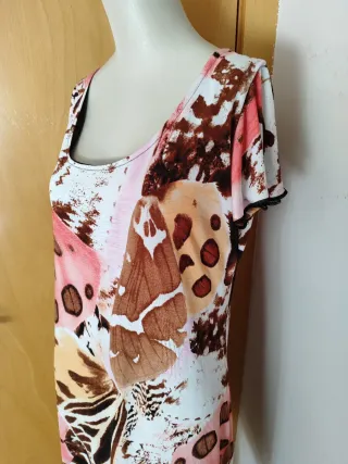 Vestido estampado mariposa