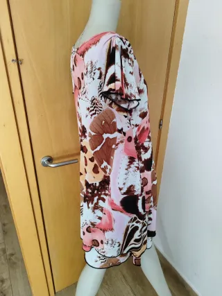 Vestido estampado mariposa