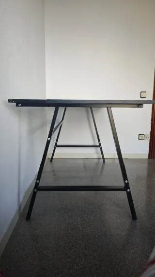 Mesa de escritorio gaming negra Ikea UTESPELARE