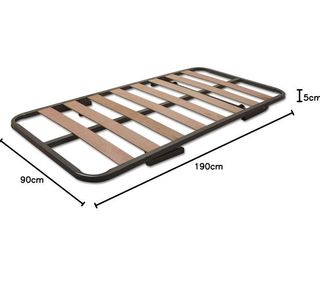 Cama nido completa: somier + arrastre + patas
