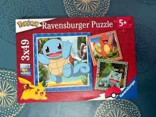 3 Puzzles Ravensburger Pokémon 49 Piezas