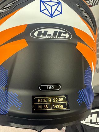 Casco HJC Cross Talla M Nuevo