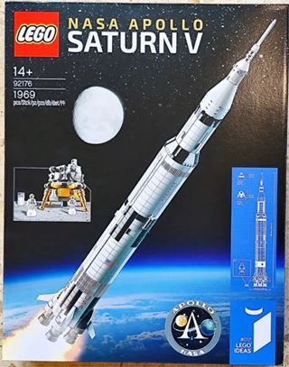 Nuevo LEGO 10266 + 92176 NASA SATURN y LANDER