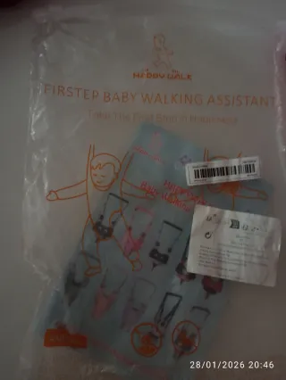 Imbracatura primi passi bimbi