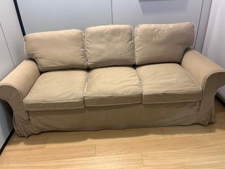 Sofa cama ikea beige