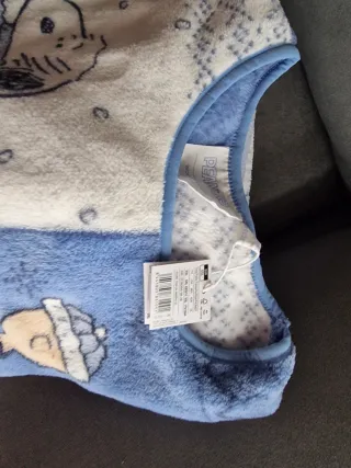 Conjunto bata zapatillas y pijama women secrets