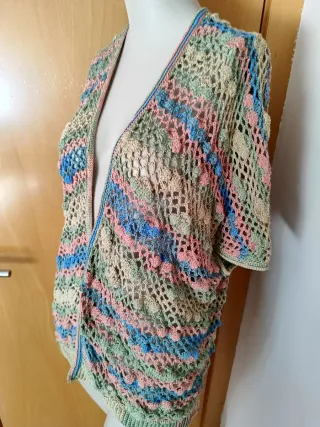 Jersei de punto multicolor