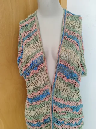 Jersei de punto multicolor