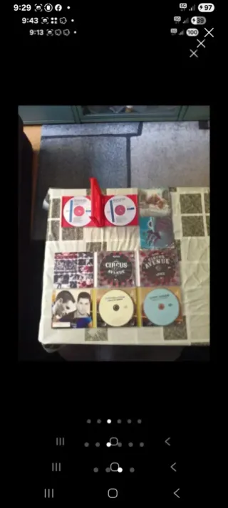 Lote 8 CD dobles Pop-Rock Nacional e Internaciona