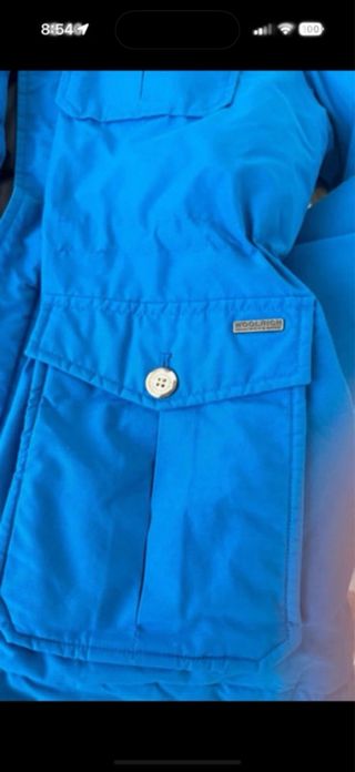 Parka Woolrich Hombre Azul Talla L