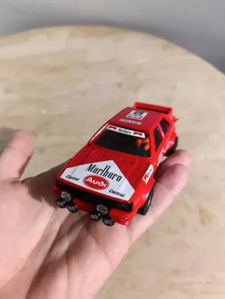 Scalextric Exin Audi Cuattro coche slot rally T