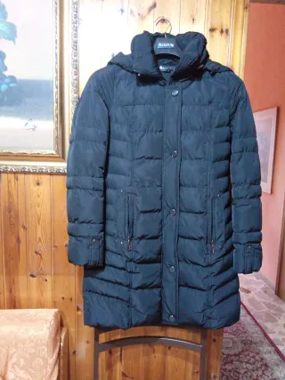 Giubbotto lungo donna Rampone nero taglia M