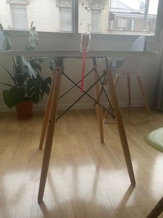 Mesa redonda comedor 80cm