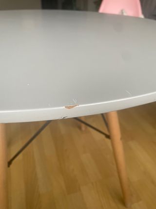 Mesa redonda comedor 80cm