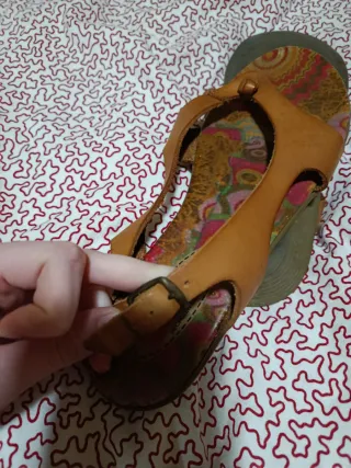 Sandalias Landlady Piel Talla 40