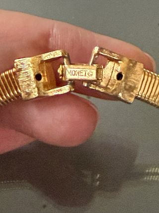 Girocollo Monet vintage oro e bianco