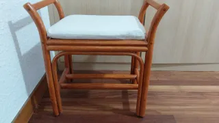 Silla de mimbre