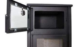 Estufa de Leña  Nueva con Horno 9kW BAR1006