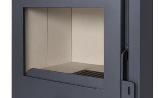 Estufa de Leña  Nueva con Horno 9kW BAR1006