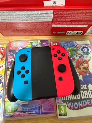 Nintendo Switch + 3 Juegos Mario