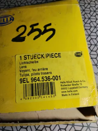 Tulipa piloto trasero Hella universal