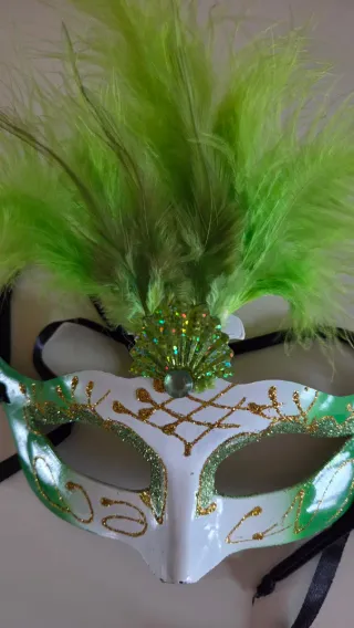 Set 2 maschere di carnevale