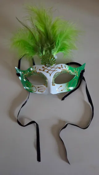 Set 2 maschere di carnevale