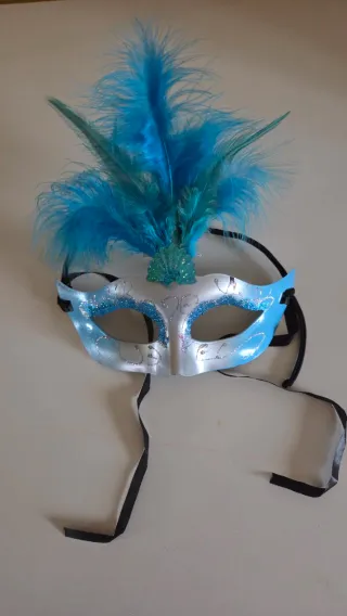 Set 2 maschere di carnevale