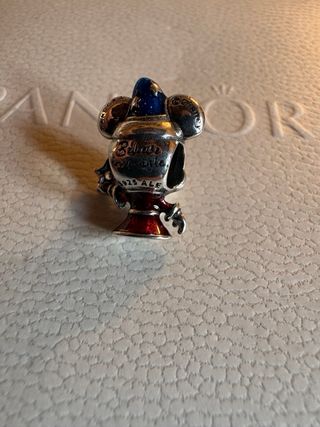 Pandora Charm Topolino Mago Disney Argento