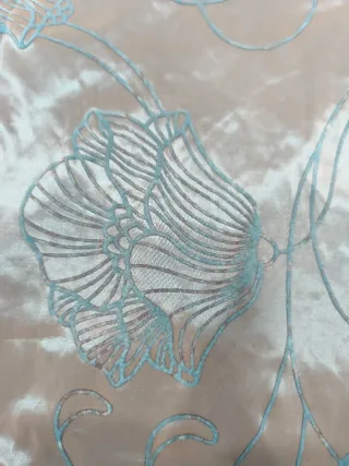 Funda Edredón Matrimonio Satinado Teal