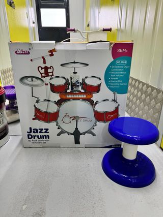 Batería Jazz Drum para niños