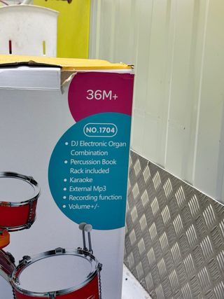 Batería Jazz Drum para niños