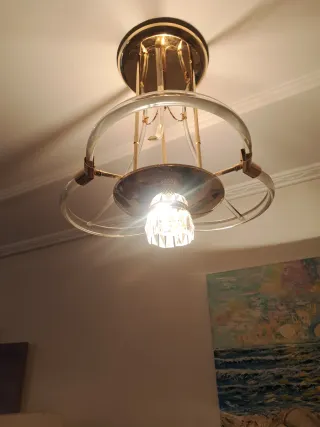 Dos lámparas de salón