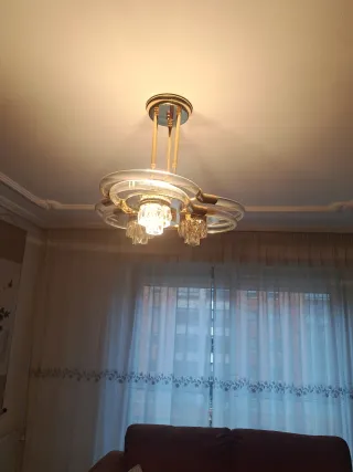 Dos lámparas de salón