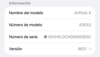 AirPod 4 Generación Izquierdo Sin ANC