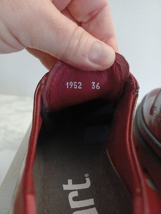 Zapatos Art Talla 36 (37EU) Rojo