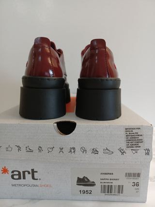 Zapatos Art Talla 36 (37EU) Rojo