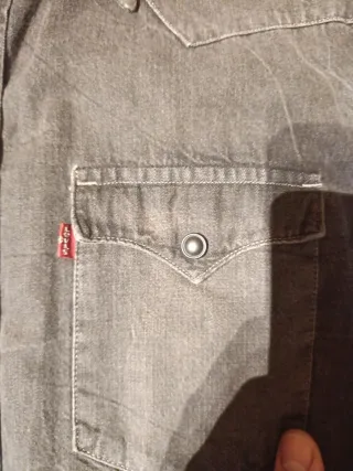 Camisa Levis Vaquera Negra