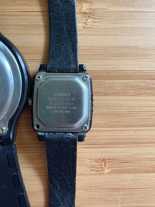 Set 2 Orologi Casio Neri