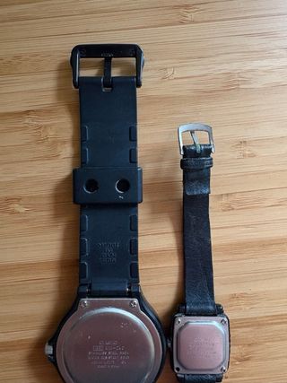 Set 2 Orologi Casio Neri