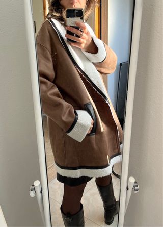 Giacca donna - Shearling Style - Vintage S/M