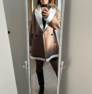 Giacca donna - Shearling Style - Vintage S/M