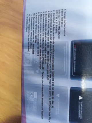 Radio BRAWS BRVD95L con procesador digital  señal